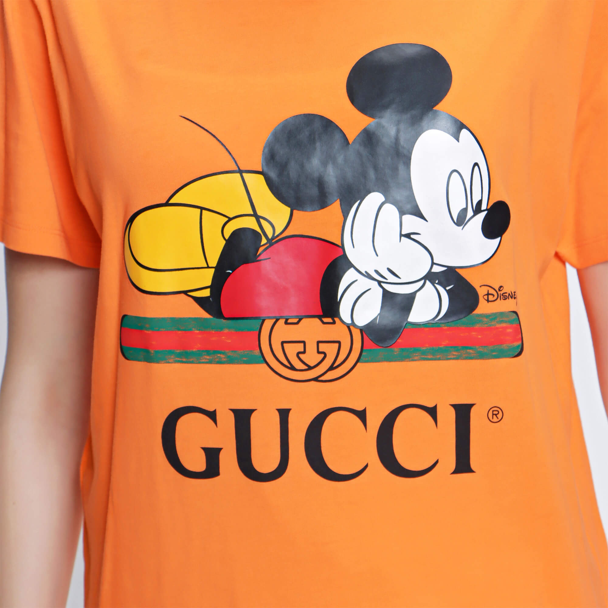 Gucci - Gucci x Disney Mickey Mouse Print T shirt 